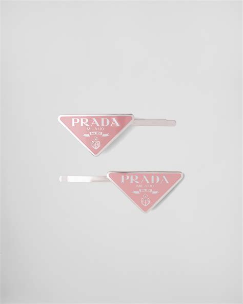 prada hair accessories sale|pink prada hair clip.